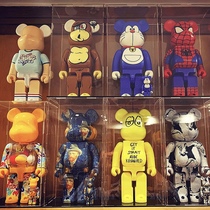 bearbrick violent bear ornaments living room building blocks bear hand to do fortune cat Tide play small doll blind box
