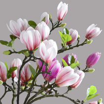 3D hand touch jade Orchid emulated flower fake flower living-room furnishing flower hotel table flower pendulum flower plastic flower decoration