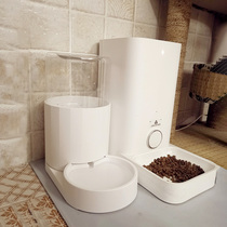 Cat water dispenser pet automatic feeder dog feeding water basin cat water bowl flow not plug in electric cat