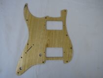 One left-handed guitar guard model HH standard size natural hardwood