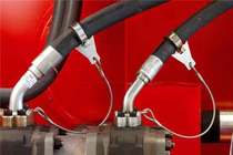 Tubing anti-off-chain High pressure tubing hose Anti-off-chain High pressure hose Anti-off-chain spring type anti-off-chain