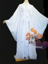 Snow drink ice soul Ragged fairy cos Ragged pity Tian Guan cosplay white costume Bridge Ji ancient style