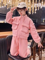 Boomer Girl Spring Dress 2022 New Ocean Gas Suit CUHK Childrens Jersey & Clothing Pants Spring Autumn Sports Two Sets