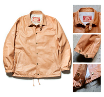 Wei] 21 autumn and winter New) Japanese Tenjin Works God calf skin Coach leather clothing SJ01