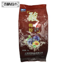 Mingsheng sour plum powder commercial beverage fruit juice powder drinking hotel milk tea shop sour plum soup instant sweet and sour 1000g