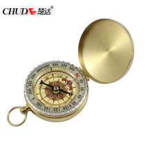 Chuda fine copper finger North needle G50 pocket watch compass exquisite small gift outdoor multifunctional with luminous light