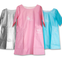 Shenbao new product middle sleeve size waterproof anti-static non-sticky hair pet cat dog bath beauty gown clothes
