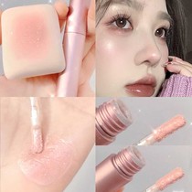 Wet lavender water flash ~ high light liquid female body face lying silkworm brighten collarbone fine flash repair pen
