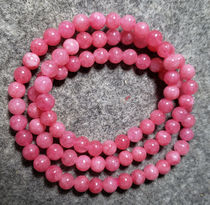 rhodochrosite shi beads bracelets around the hand three times 6 5MM around one of the price