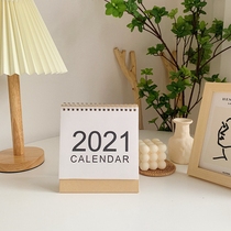 ins simple 2020 creative hipster notepad calendar student stationery plan this style desktop desk calendar