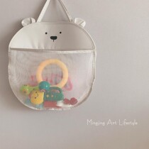 Exit Korea Bathrooms collection bag Childrens room After door hanging bag Baby bathing drama Water Toys collection of bags Net bags
