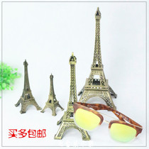 Optics shop display props retro Tower ornaments sunglasses display stand eye window decoration crafts tide