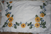 Foreign trade embroidery crafts Tablecloth tablecloth cover cloth cover towel Gauze towel Household goods clearance processing 3 pounds 24 yuan