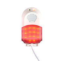 Multi-mouth cat wireless sound and light alarm host tricolour flash light bright light multifunctional emergency alarm light