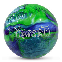 PBS frenzy series FRENZIED special bowling flying saucer straight ball resin ball 8-12 pounds Blue Green