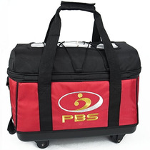 PBS tie rod double ball bag 1680D double universal wheel strong and reliable 2 colors optional red and black