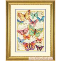 Cross stitch electronic drawings source file re-drawing-Dim 70-35338 Beautiful butterfly