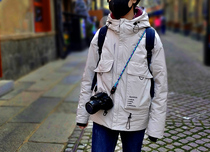 Long section slanted back Fast hanging easy to disassemble colourful braided burglar-proof snatched hand camera hanging rope customizable length