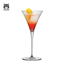 MT1901 CRISON Japanese unleaded crystal horn Martini mug Japanese cocktail mug Martini mug