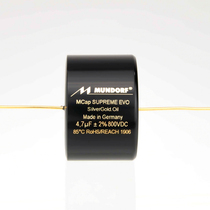 German Mundorf Mondofo Mcap Supreme EVO oil gold and silver oil immersion coupling divider capacitor