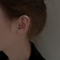 925 pure silver without ear clip woman 2021 New wave earrings earrings ear bone clip 2022 lukewarm wind ear accessories