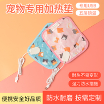 Hamster hedgehog heating pad USB portable electric blanket honey bag glider golden silk bear waterproof pad for winter warm products
