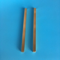 Brass plain paperweight paper copper ruler Zhenzi book suppression paper Wen Fang Sibao Wen Town can be customized 1*1*20