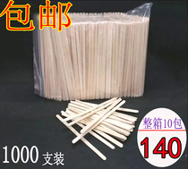  Wooden COFFEE Stirring STICK 1000 PCS disposable wooden coffee stirring spoon WOODEN stirring 14CM