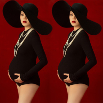 Photo studio maternity dress private room photo black body high-play jumpsuit Photo Photo Photo Photo maternity dress