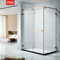 Fiery shower room C16 Yadele series shower screen shower room glass glass solid smooth