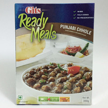 INDIAN FOOD GITS PUNJABI CHHOLE heated ready-to-eat chickpeas instant Chile