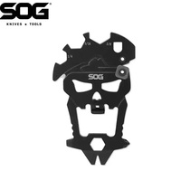 USA SOG skull multi-function combination gadget Portable edc keychain tool sm1001-cp