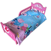 Kindergarten quilt three-piece cotton children bedding cotton quilt cover baby nap baby nap cot six-piece set containing core