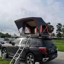 Ancient automatic soft roof tent outdoor self-driving tour double car free build speed drive ultra light ultra-thin