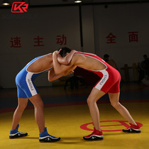 Sports wrestling uniforms male Mens conjoined Chinese-style boys wrestling clothes fitness weightlifting clothing training clothing clothing clothing clothing