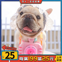 Pet Dogs Summer Lace Hats Koki Teddy Sun Hats Joker Decoration Cute Dog Little Hats