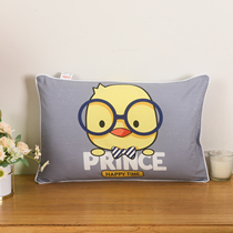 Pure cotton children pillow-shaped pillow core delivered pillowcase kindergarten baby 1-3-6-year-old cartoon primary school child care neck pillow