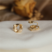 Advanced senses triangular ear clip Mosquito Incense Pan style temperament brief No pain Silicone Cold Wind Retro no earbugless Feminists