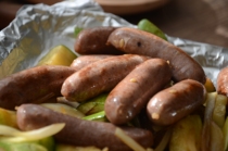 Langbeiler black pepper beef crispy intestines (230g * 3 bags) bag Shunfeng cold transport