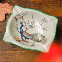 Ashtrays Ceramic Home Living Room American Creativity Ins Wind Personality Eurostyle Light Lavish Smoke Cylinders Decorative Retro Swing Pieces