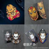 Spot Global Limited Edition German Patchlab Iron Man Armband Buddha Morale Medal Death Warrior
