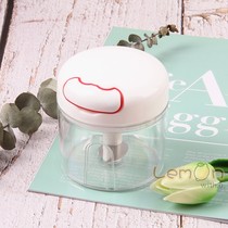 Japanese KINBATA household garlic pulling machine hand mashing garlic minced garlic meat grinder hand drawn