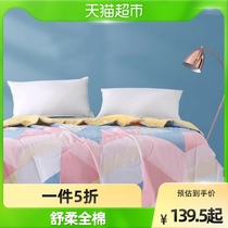 Waterstar Home Textile full cotton Summer cool quilted by air conditioning by a double thin quilt space by Dolomons Bed Bedding