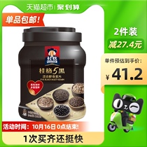 Quaker five-black mixed ready-to-eat cereal canned 860g * 1 can breakfast oatmeal