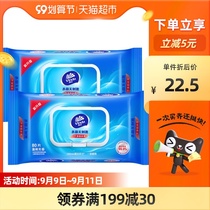 Vida sterilization skin cleansing wipes set 80 draw X2 bag sanitary wipes wet tissue paper new and old alternate small bag