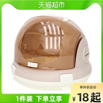 Kitty Out Portable Cat Bag Summer School Bag Large Capacity Cat Cage Space Cabin Pet Pooch Portable Aviation Box