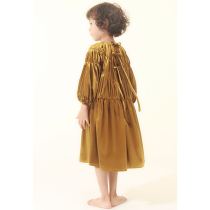 └ buton Kids ┐ stand C- bit of the heavy industry si rong qun girls dress birthday skirt dress parent-child