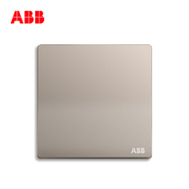 ABB switch socket frameless Xuan Zhaoxia gold wall switch panel one Open midway three control AF119-PG