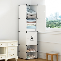 Baby wardrobe childrens storage cabinet simple large capacity storage wardrobe small wardrobe plastic storage box household
