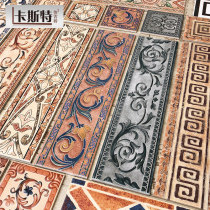 Waveguide line antique brick living room floor line dining room tile line frame kitchen waist line mosaic aisle walking sideline